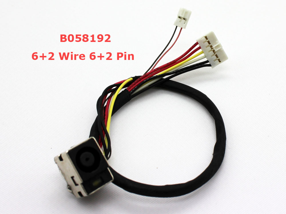 (image for) Compaq Presario CQ71 HP Pavilion DV7-2000 DV7-3000 G71 536857-001 531864-001 AC DC Power Jack Socket Connector Charging Port DC IN Cable Wire Harness